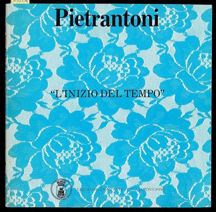 Pietrantoni. L'inizio del tempo - copertina