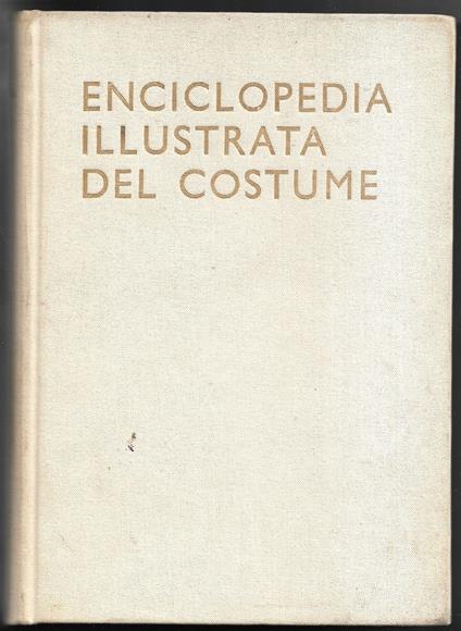 Enciclopedia illustrata del costume - copertina