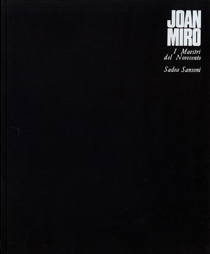 Joan Mirò - Mario Bucci - copertina