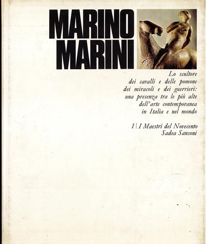 Marino Marini - Alberto Busignani - copertina