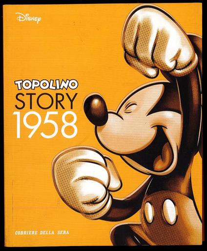 Topolino story 1958 - Walt Disney - copertina