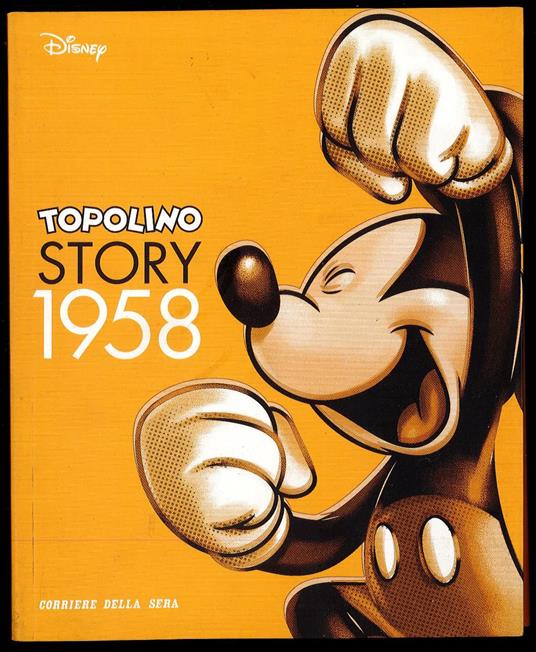 Topolino story 1958 - Walt Disney - copertina