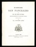 San Pancrazio e del suo culto in Italia