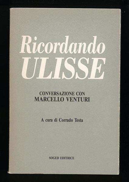 Ricordando Ulisse - Corrado Testa - copertina