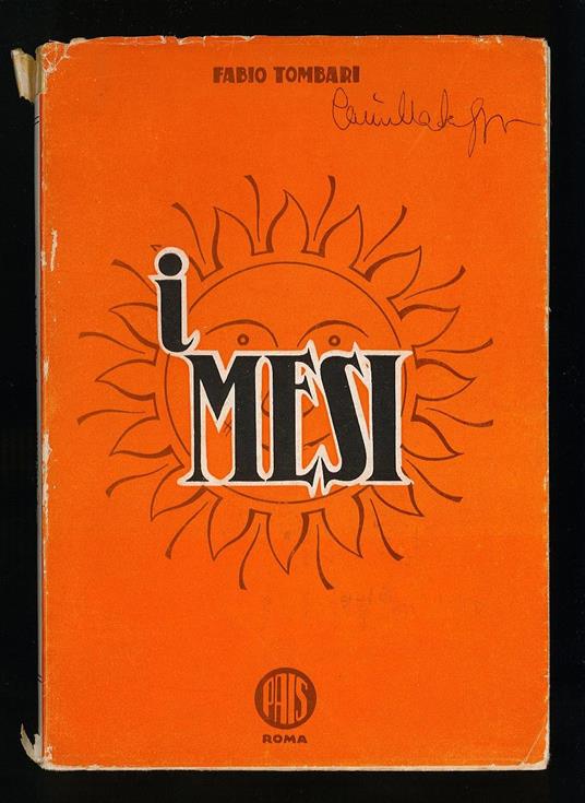 I mesi - Fabio Tombari - copertina