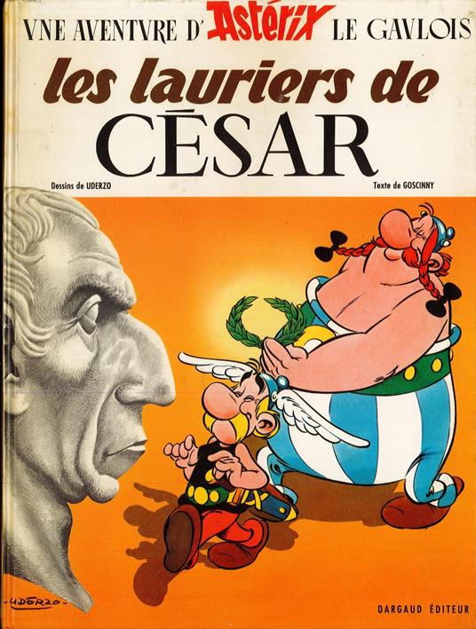Les lauriers de Cesar - Albert Uderzo - copertina
