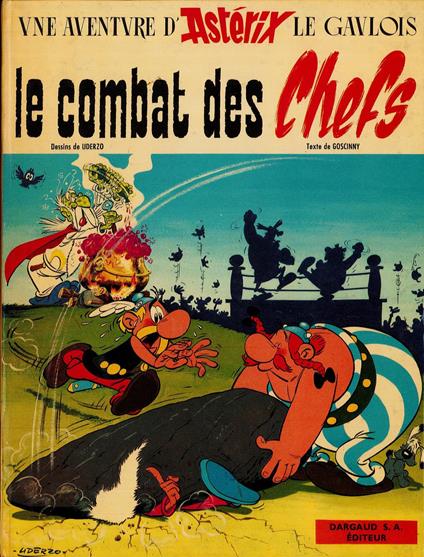 Le combat des Chefs - Albert Uderzo - copertina