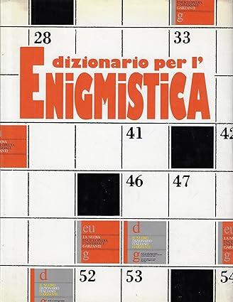 Dizionario Per L'Enigmistica - copertina
