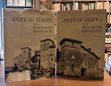 ANTICHI EDIFICI DELLA MONTAGNA BOLOGNESE (2 Volumi) - Luigi Fantini - copertina