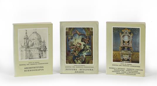 MOSTRA DEL BAROCCO PIEMONTESE (3 Volumi) - copertina
