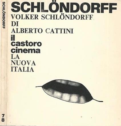 Schlondorff - Alberto Cattini - copertina