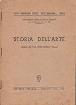 Storia dell'arte. Lezioni del Prof. Francesco Valli anno accademico 1940 - 1941 XIX