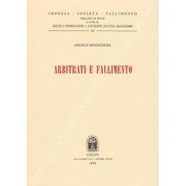 Arbitrati e fallimento - Angelo Bonsignori - copertina