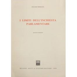 I limiti dell'inchiesta parlamentare - Fulvio Fenucci - copertina