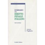 Sommario del diritto penale italiano. Parte generale