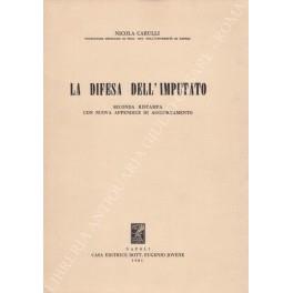 difesa dell'imputato - Nicola Carulli - copertina