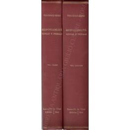 Responsabilita civile e penale nel campo della proprieta e dei lavori pubblici e privati. Con 73 grafici - Vincenzo Rizzi - copertina