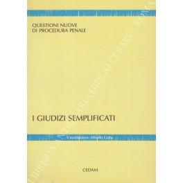 I giudici semplificati - copertina