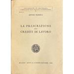 prescrizione dei crediti di lavoro