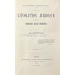 L' evolution juridique dans les diverses races humaines