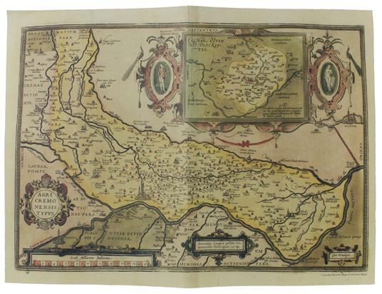 AGRI CREMONENSIS TYPUS. Antonius Campus pictor Cremonensis descripèsit, 1579 - Campo Antonio - Raccolte Bertarelli, circa - 1980 - Antonio Campoli - copertina