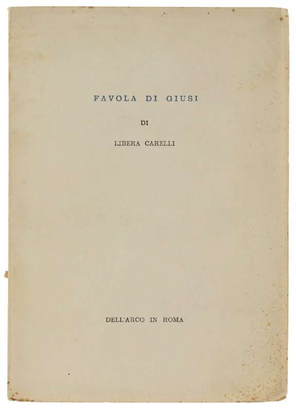 Bergoglio Libri d'Epoca Snc