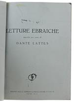 LETTURE EBRAICHE SETTIMANALI - 1948 / 1949 [fotocopia - tutto il pubblicato] - Lattes Dante (a cura) - Unione delle Comunità Israelitiche Italiane