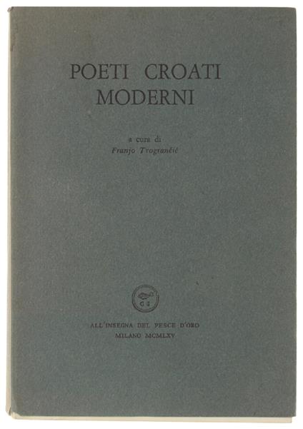 POETI CROATI MODERNI - copertina