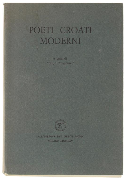 POETI CROATI MODERNI - copertina