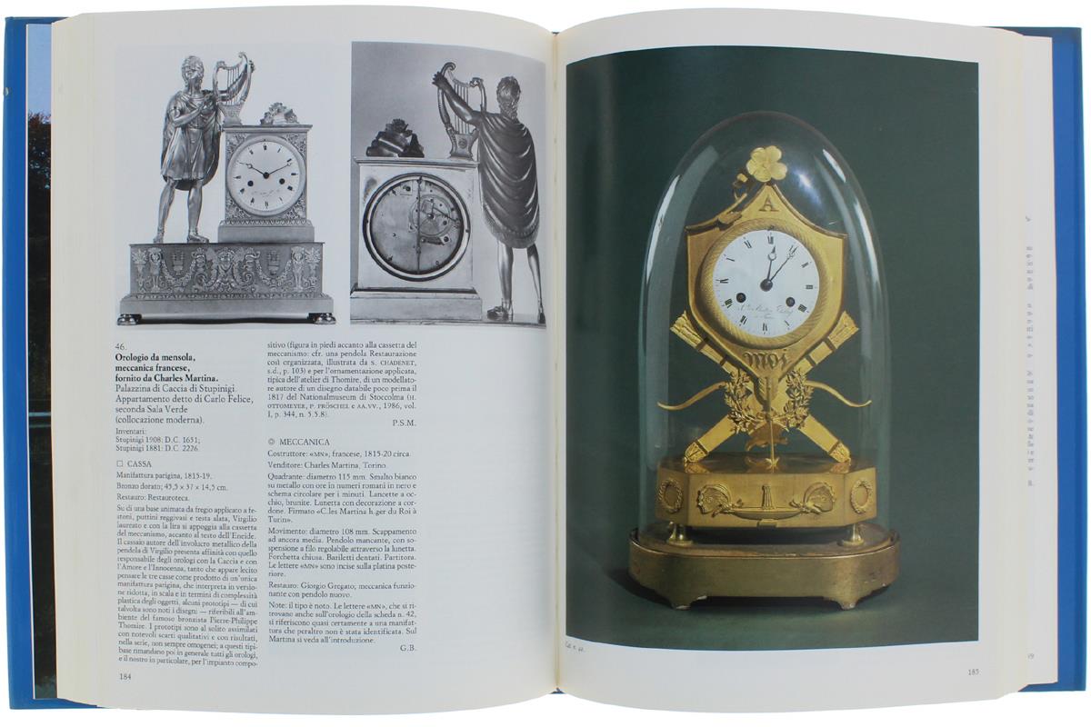 OROLOGI NEGLI ARREDI DEL PALAZZO REALE DI TORINO E DELLE RESIDENZE SABAUDE