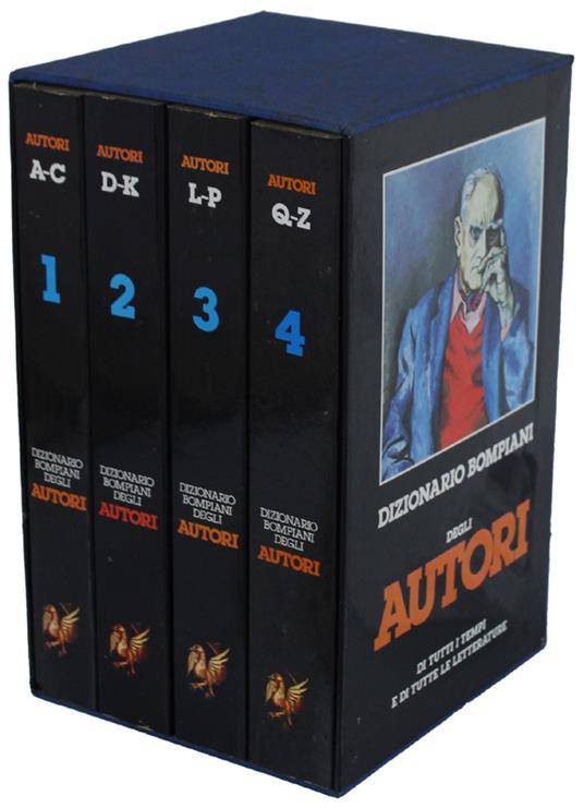 DIZIONARIO BOMPIANI DEGLI AUTORI DI TUTTI I TEMPI E DI TUTTE LE LETTERATURE. [come nuovo] - Autori vari - Autori Vari - copertina