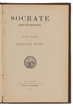 SOCRATE (dall'Eutifrone). Scene attiche