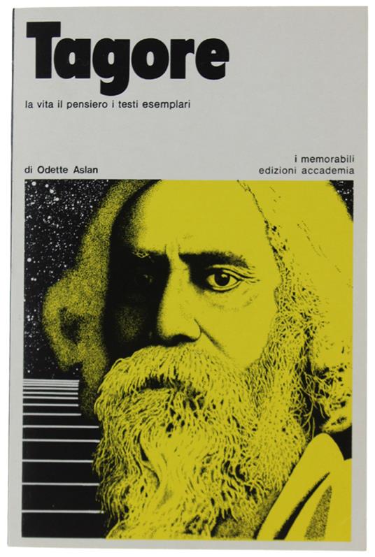 TAGORE. La vita, il pensiero, i testi esemplari - Palmiero Perugini - copertina