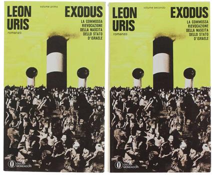 EXODUS. Romanzo - Uris Leon - Leon Uris - copertina