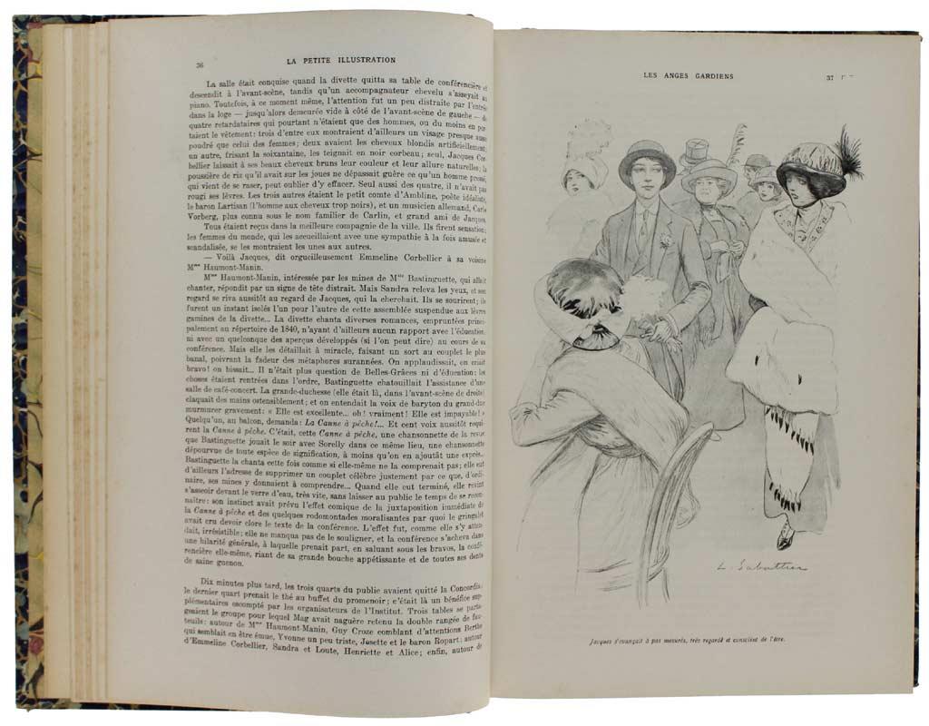SUPPLÉMENT À L'ILLUSTRATION 1913: LES ANGES GARDIENS - Ce temps-ci + JEAN ET LOUISE + UN DOUBLE AMOUR + SOUVENIRS D'ALGERIE - L'ILLUSTRATION