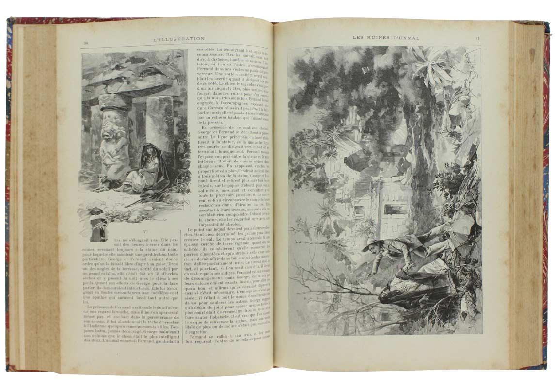 Supplément À L'Illustration 1898-1899: Meslem - Les Ouailles Du Cure' Fargeas - Les Ruines D'Uxmal - Le Doute - L'Oubli? - Le Petit Cinq - Sans Reves - Norbert Dys - Les Yeux Du Hasard - L'Illustration