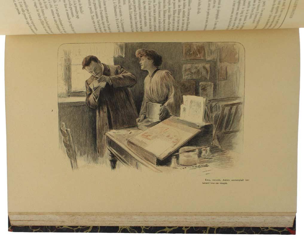 SUPPLÉMENT À L'ILLUSTRATION 1906: Meyer-Förster Wilhelm, LE BARON DE HEIDENSTAMM + Michel Corday, LA MEMOIRE DU COEUR + Maurice Montéguy, DU PAIN! 1815-1847 + Paul Dumas, AUBE NOUVELLE - L'ILLUSTRATION