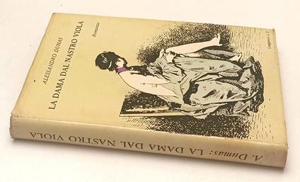 La Dama Dal Nastro Viola - Alexandre Dumas - copertina