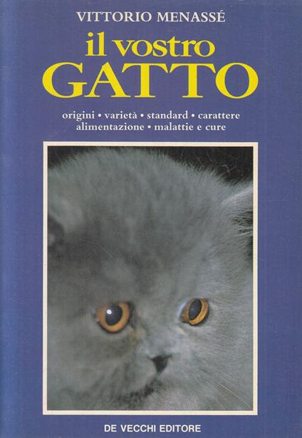 Il Vostro Gatto - Vittorio Menassé - copertina