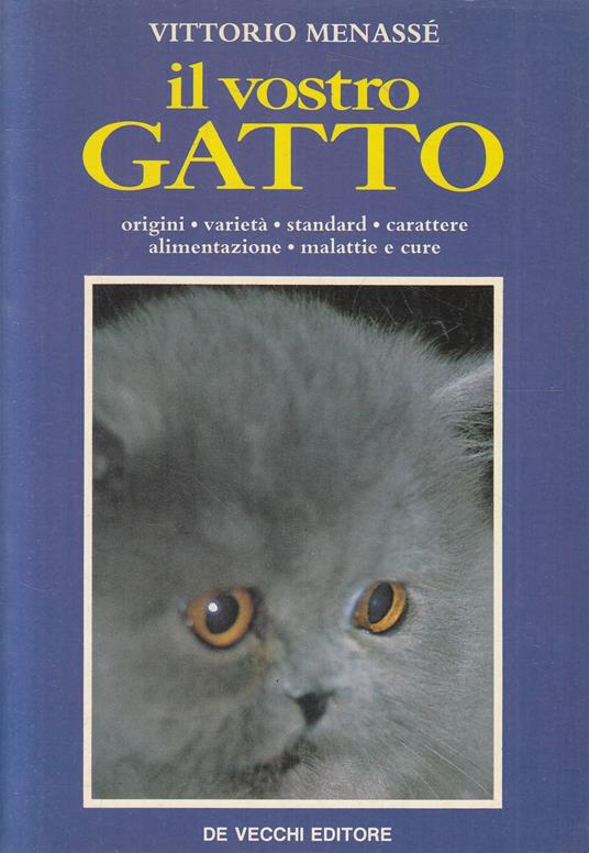 Il Vostro Gatto - Vittorio Menassé - copertina