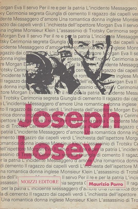Joseph Losey- Maurizio Porro- Moizzi- Contemporanea Cinema-- 1978- B- Yfs967 - Maurizio Porro - copertina