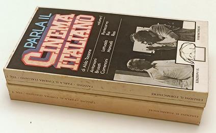 Parla Il Cinema Italiano 2 Volumi- Aldo Tassone- Il Formichiere- 1980- B-Xfs - Aldo Tassone - copertina