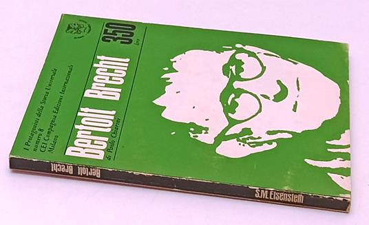 Bertolt Brecht S.M. Eisentstein-- Giano- I Tascabili Doppi-- 1966- B- Yfs664 - copertina