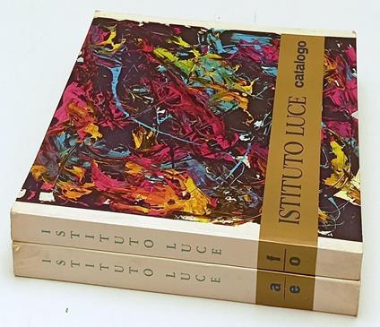 Istituto Luce 2 Volumi Catalogo Documentari E Film A Soggetto - copertina