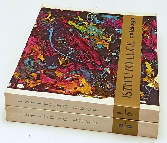 Istituto Luce 2 Volumi Catalogo Documentari E Film A Soggetto - copertina
