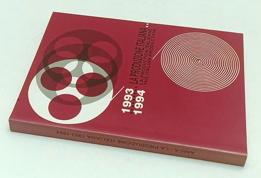 La Produzione Italiana 1993/1994 Italienne Italian Production Cinema- Yfs963 - copertina