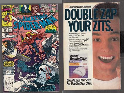 The Amazing Spider-Man N.331 April 1990 Aprile Marvel Comics Usa - copertina