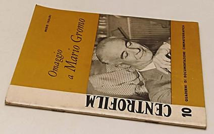 Omaggio A Mario Gromo - copertina