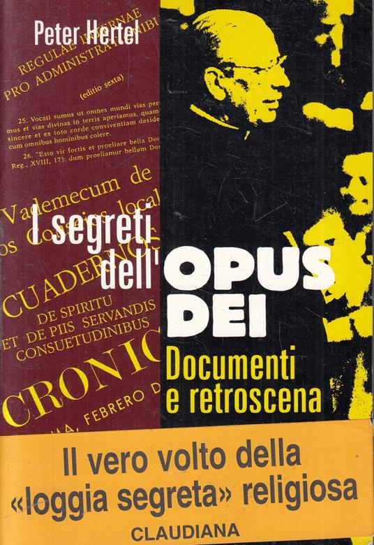 I Segreti Dell'Opus Dei - copertina