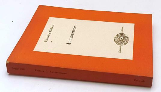 Automazione - Friedrich Pollock - copertina